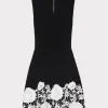sleeveless_lace_trim_fit__3-6.webp Mini Dresses-MILLY Sleeveless Lace Trim Fit And Flare Dress Black/Ecru