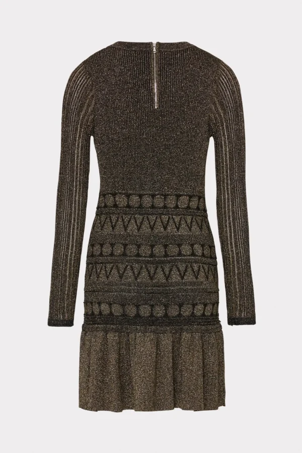 solene_metallic_ruffle_mi_4-1.webp Knit Dresses-MILLY Solene Metallic Ruffle Mini Dress Gold