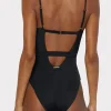 solid_belted_one_piece_3.webp One Piece Swimsuits-MILLY Solid Belted One Piece Black