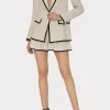 Coats & Jackets-MILLY Solid Linen Jacket Natural