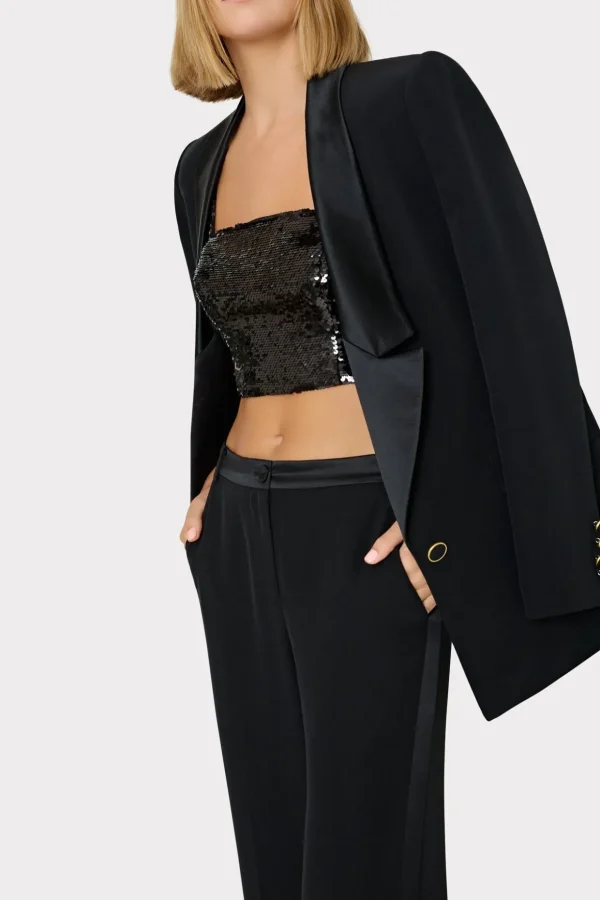 soren_lowrise_hammered_sa_2-1.webp Matching Sets-MILLY Soren Low-Rise Hammered Satin Pants Black