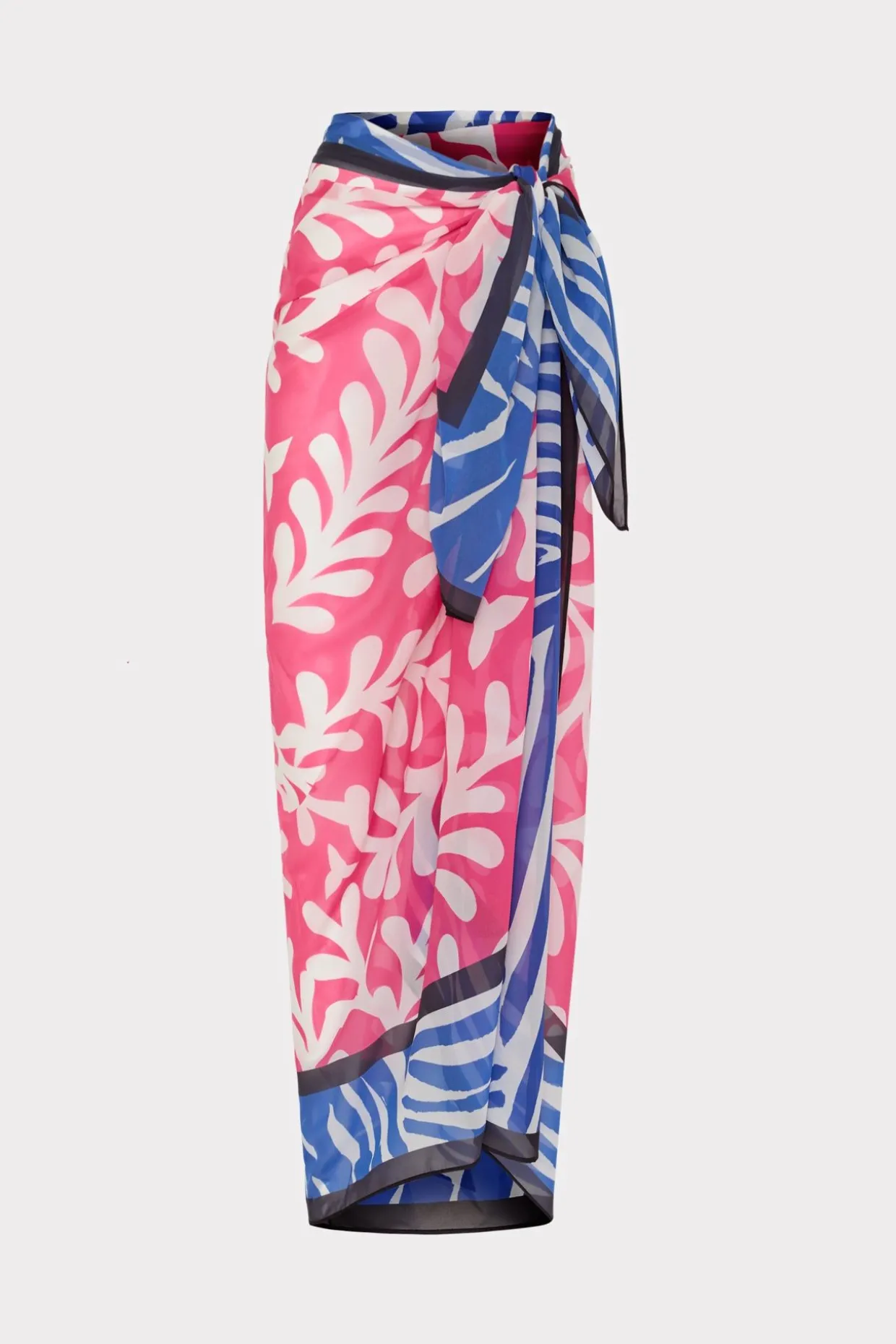 spanish_vine_zebra_sarong_0.webp Cover-Ups-MILLY Spanish Vine Zebra Sarong Multi