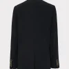 stacy_hammered_satin_blaz_3-2.webp Matching Sets-MILLY Stacy Hammered Satin Blazer Black