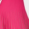 Pink Dresses-MILLY Tabitha Sheer Godet Mini Dress Milly Pink