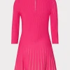 tabitha_sheer_godet_mini__3-4.webp Sweaters & Knits-MILLY Tabitha Sheer Godet Mini Dress Milly Pink