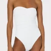 textured_ruched_one_piece_1-3.webp Jumpsuits & Rompers-MILLY Textured Ruched One Piece White
