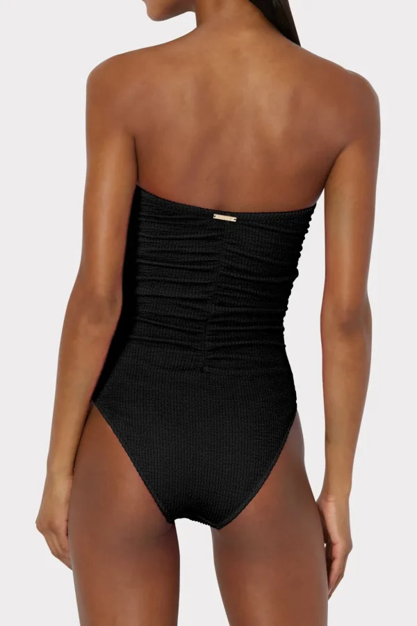 textured_ruched_one_piece_2-1.webp One Piece Swimsuits-MILLY Textured Ruched One Piece Black