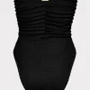textured_ruched_one_piece_3-1.webp One Piece Swimsuits-MILLY Textured Ruched One Piece Black