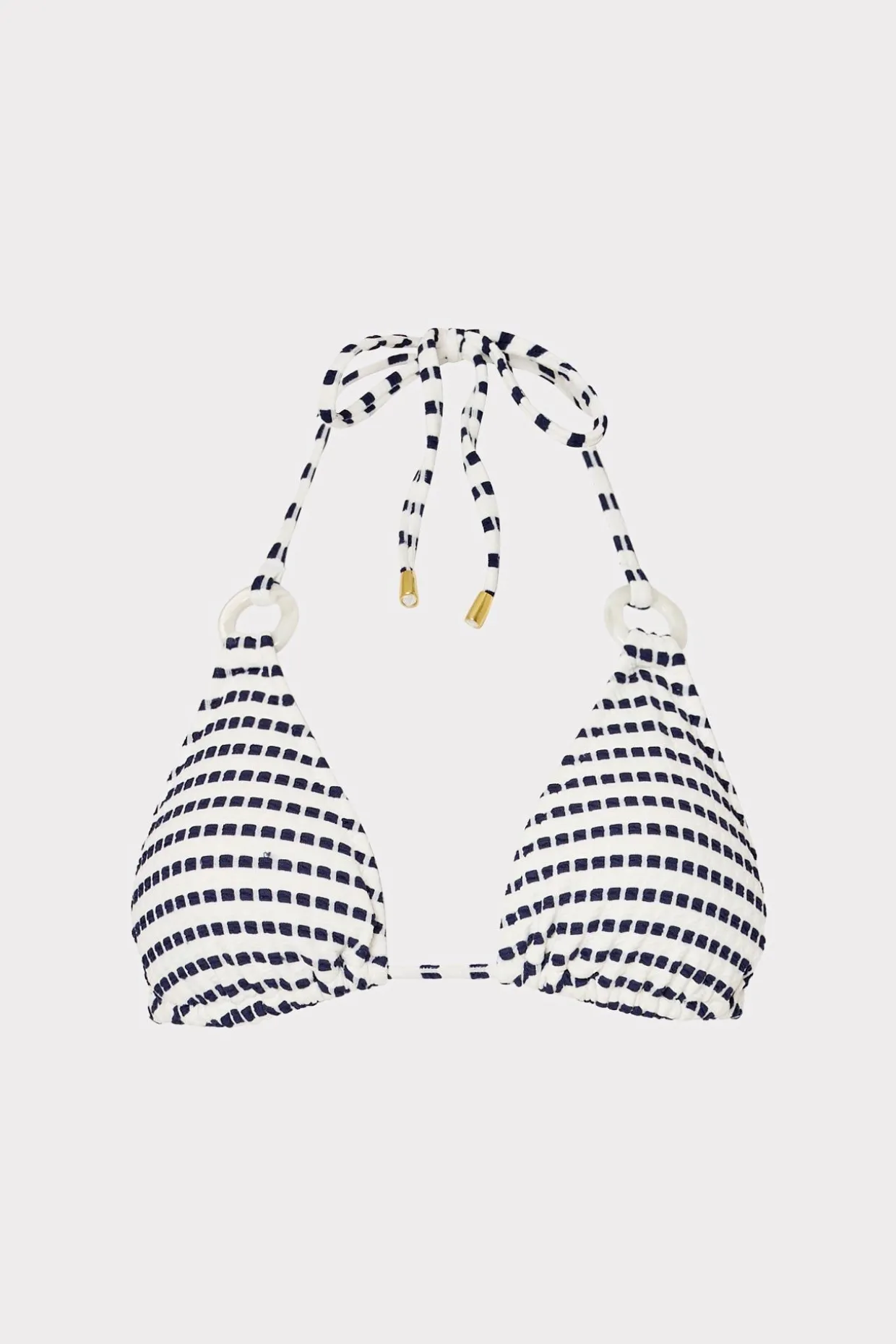 textured_stripe_ring_tria_0-1.webp Jumpsuits & Rompers-MILLY Textured Stripe Ring Triangle Bikini Top Navy