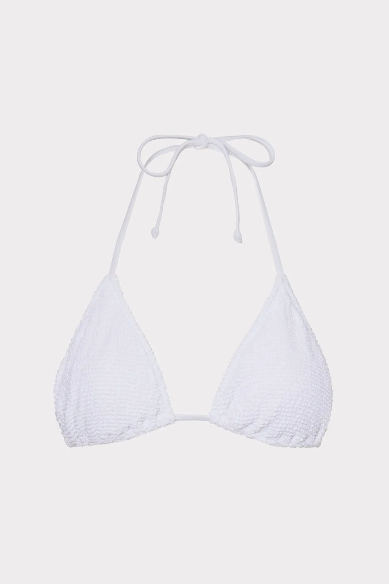 textured_triangle_bikini__0-1.webp Jumpsuits & Rompers-MILLY Textured Triangle Bikini Top White