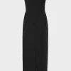 Little Black Dresses-MILLY Traci Cady Dress Black