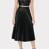 Jumpsuits & Rompers-MILLY Vegan Leather Top Black