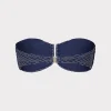 verone_texture_waves_band_3-3.webp Jumpsuits & Rompers-MILLY Verone Texture Waves Bandeau Top Navy
