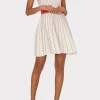 vertical_texture_fit_and__1-11.webp Mini Dresses-MILLY Vertical Texture Fit And Flare Dress Ecru/Red
