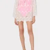 Cover-Ups-MILLY Viara 3D Floral Embroidery Coverup Dress White