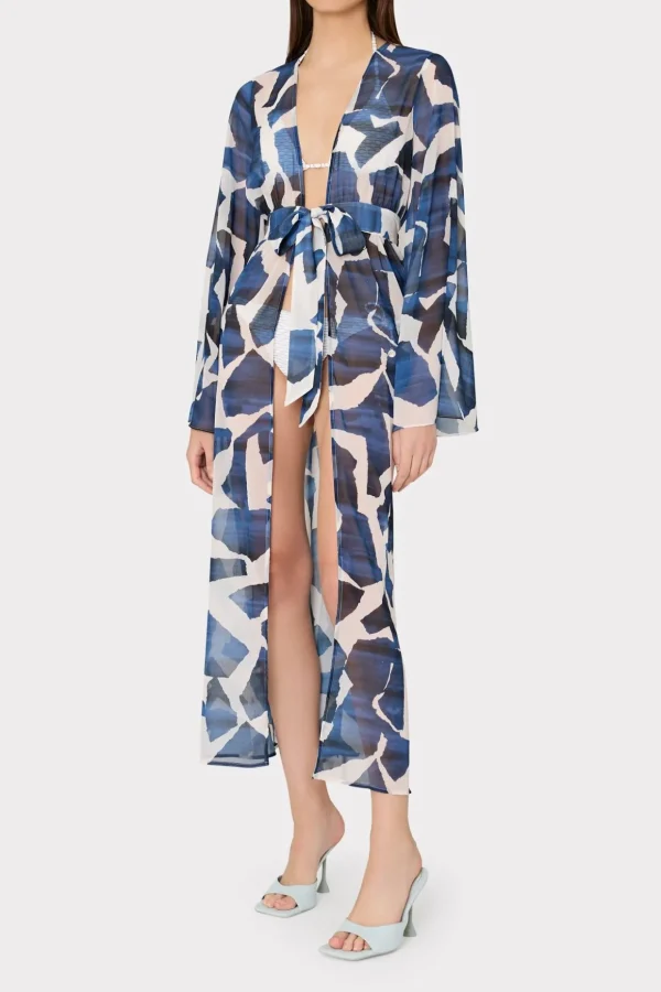 vince_ocean_puzzle_chiffo_1-1.webp Jumpsuits & Rompers-MILLY Vince Ocean Puzzle Chiffon Coverup Dress Navy Multi