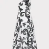 vintage_vine_poplin_dress_2-4.webp Little Black Dresses-MILLY Vintage Vine Poplin Dress Black/White