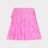 wendy_lurex_jacquard_shor_0-1.webp Jumpsuits & Rompers-MILLY Wendy Lurex Jacquard Shorts Pink
