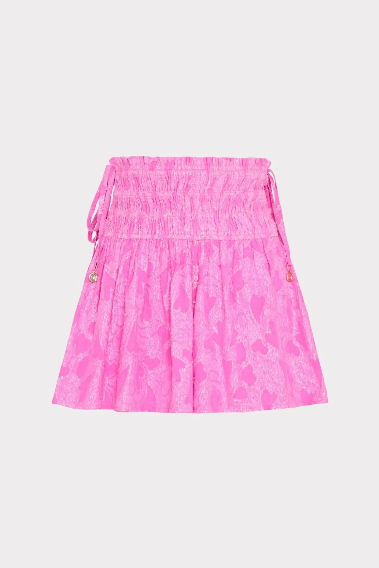 wendy_lurex_jacquard_shor_0-1.webp Jumpsuits & Rompers-MILLY Wendy Lurex Jacquard Shorts Pink
