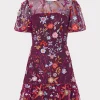 yasmin_tropical_garden_em_0.webp Jumpsuits & Rompers-MILLY Yasmin Tropical Garden Embroidered Dress Multi