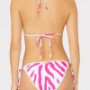 Bikinis-MILLY Zebra Bikini Bottom Milly Pink/Ecru