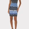zig_zag_knit_mini_dress_1.webp Jumpsuits & Rompers-MILLY Zig Zag Knit Mini Dress Navy Multi